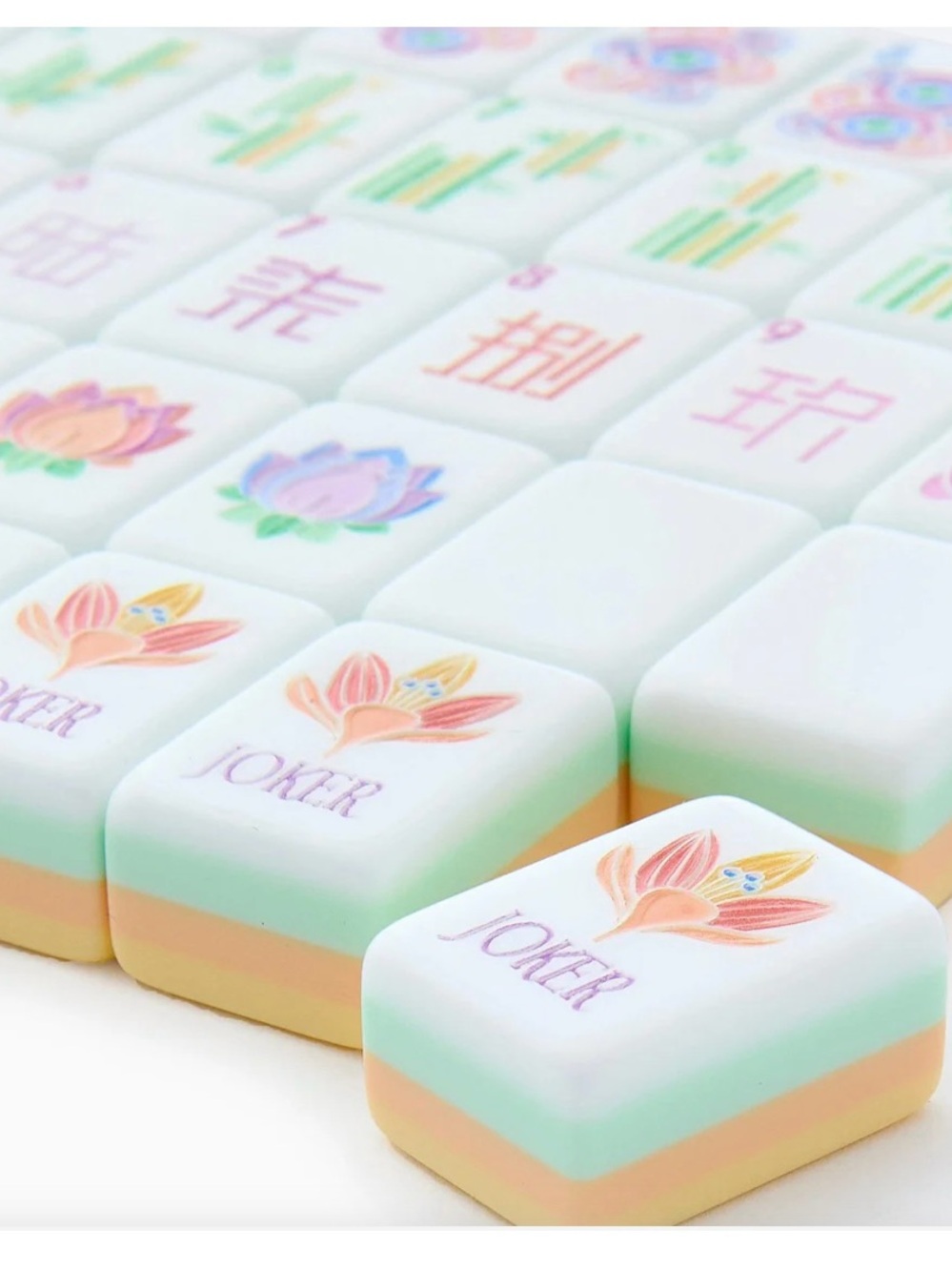 Oh My Mahjong Sorbet American Mahjong Tile Set - Pastel - Picture 3 of 7